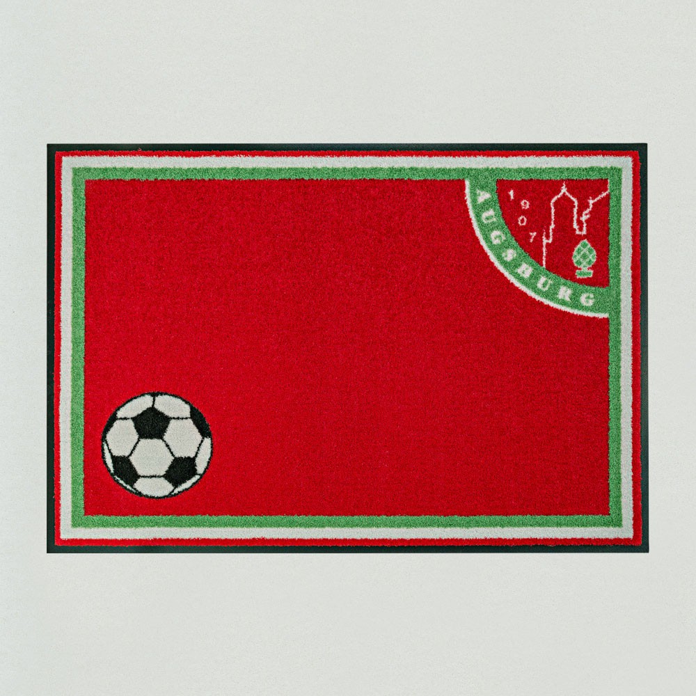 Fußmatte Fußball Augsburg premium kaufen verschiedene