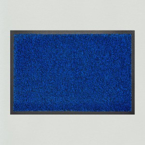 Fußmatte royalblau meliert Gesamtansicht