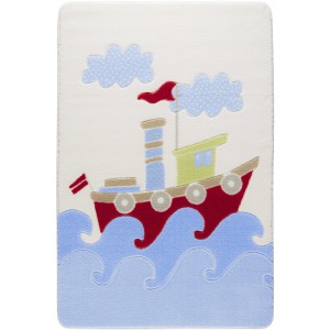 Kinderteppich Babyteppich Confetti Spielteppich Baby Ship