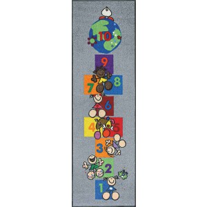 Teppich Kinderzimmer wash+dry Fulanitos Number of Friends waschbar