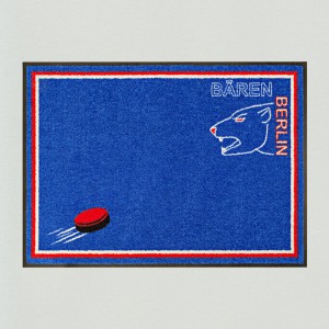 Eishockey Berlin 85x115cm mit Trittrand (Restposten)