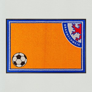 Fußmatte Fußball Braunschweig waschbar