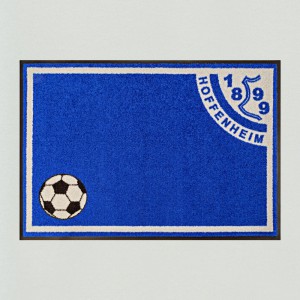 Fußmatte Fußball Hoffenheim waschbar
