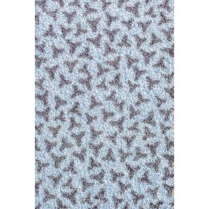 Fußmatte Schmutzfangmatte hellblau waschbar