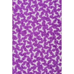 Fussmatte Schmutzfangmatte Aubergine waschbar