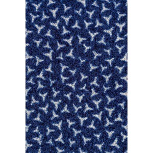 Schmutzfangmatte Fußmatte marineblau waschbar