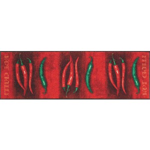 Küchenläufer Schmutzfangmatte Hot Chili wash+dry waschbar Ansichtsbild