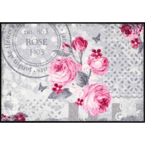 Schmutzfangmatte Jardin de fleurs Salonlöwe waschbar