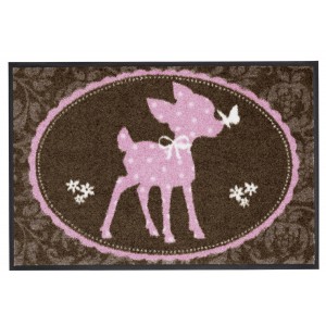 Schmutzfangmatte Salonlöwe Alpenglück Bambi waschbar