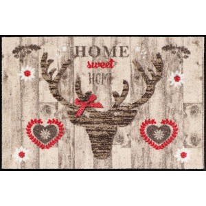 Schmutzfangmatte Salonlöwe Deer Wood waschbar