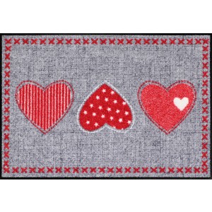 Schmutzfangmatte waschbar Salonlöwe Heart Application