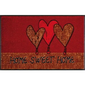 Fußmatte Home Hearts waschbar Detailansicht