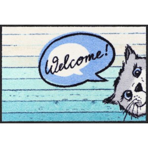 Fußmatte-eingangsbereich-katzen-welcome-cat-salonlöwe