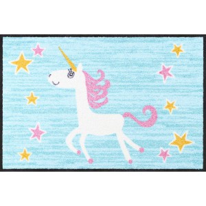 Fußmatte-eingangsbereich-happy-unicorn-salonlöwe