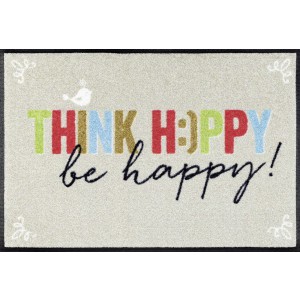 Fußmatte wash+dry Think Happy waschbar Detailansicht