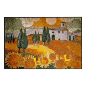 Schmutzfangmatte Salonlöwe Girasole by Gabila waschbar