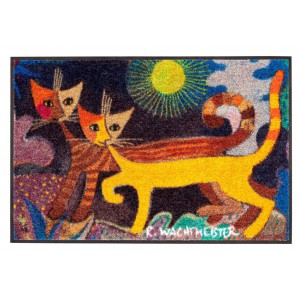 Schmutzfangmatte Wonderland Rosina Wachtmeister Katzen