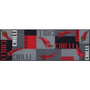 Küchenmatte Grey Chilli waschbar