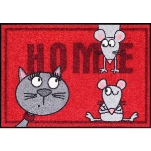 Schmutzfangmatte Salonlöwe Cat and mice waschbar