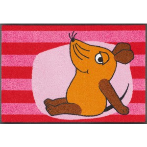 Teppich Kinderzimmer wash+dry Die Maus waschbar Detailansicht