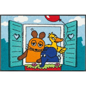 Teppich Kinderzimmer wash+dry Guten Morgen waschbar Detailansicht