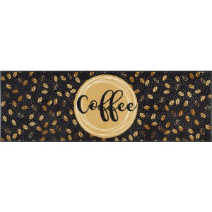 Küchenläufer Schmutzfangmatte Coffee Beans wash+dry waschbar Ansicht