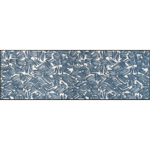 Küchenläufer Schmutzfangmatte Urban Lines Blue wash+dry waschbar Ansicht
