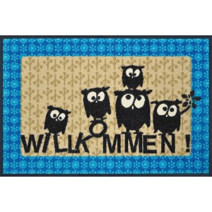 Fußmatte Lotta, Mathilda & Co waschbar Detailansicht