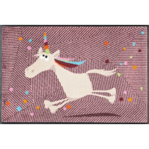 Fußmatte wash+dry Einhorn Marilou waschbar Detailansicht