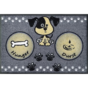 Fußmatte wash+dry Hundemahlzeit waschbar Detailansicht