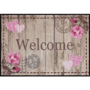 Salonlöwe Fußmatte Welcome Roses