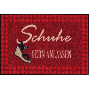 Schmutzfangmatte waschbar Salonlöwe Schuhe gern anlassen