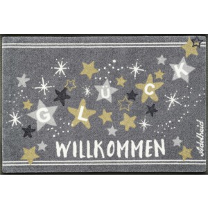Fußmatte wash+dry Sternenglück waschbar Detailansicht