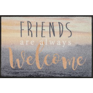 Fußmatte wash+dry Welcome Friends waschbar Detailansicht