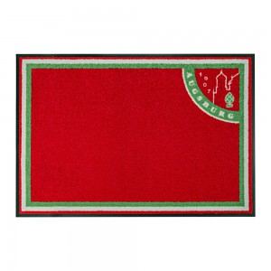 Fußmatte Fußball Augsburg Premium ohne Ball