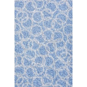 Schmutzfangmatte Fußmatte hellblau waschbar