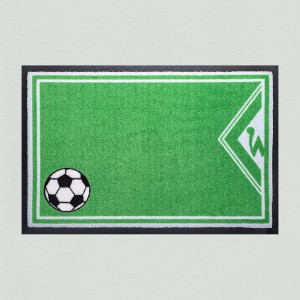 Fußmatte Fußball Bremen waschbar